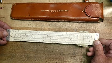 #633 Cleveland Institute of  Electronics Slide Rule