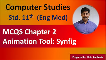 Computer Studies class 11 GSEB Chapter 2 MCQS English Medium