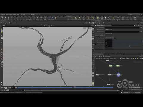 3D neurons animation - #MakingOff
