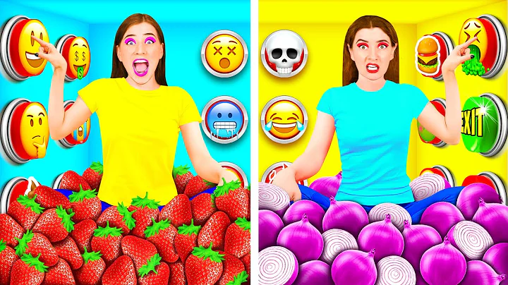 1000 Mystery Buttons Challenge #5 | Only 1 Lets You Escape by HAHANOM Challenge