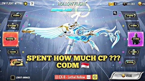 Lucky Draw HOLLOW FLIGHT MYTHIC CX 9 Full Draw CODM | Season 9 Lucky Draw
