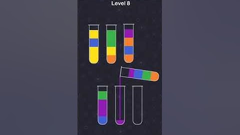 Water Sort Game||Level 6-10||Solves Of Games Short Video