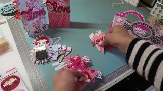Project Share!  Valentines Treat Bags, Embellishments and More :)