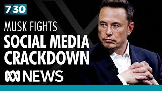 The standoff between Elon Musk and Australian regulators over violent content on X | 7.30