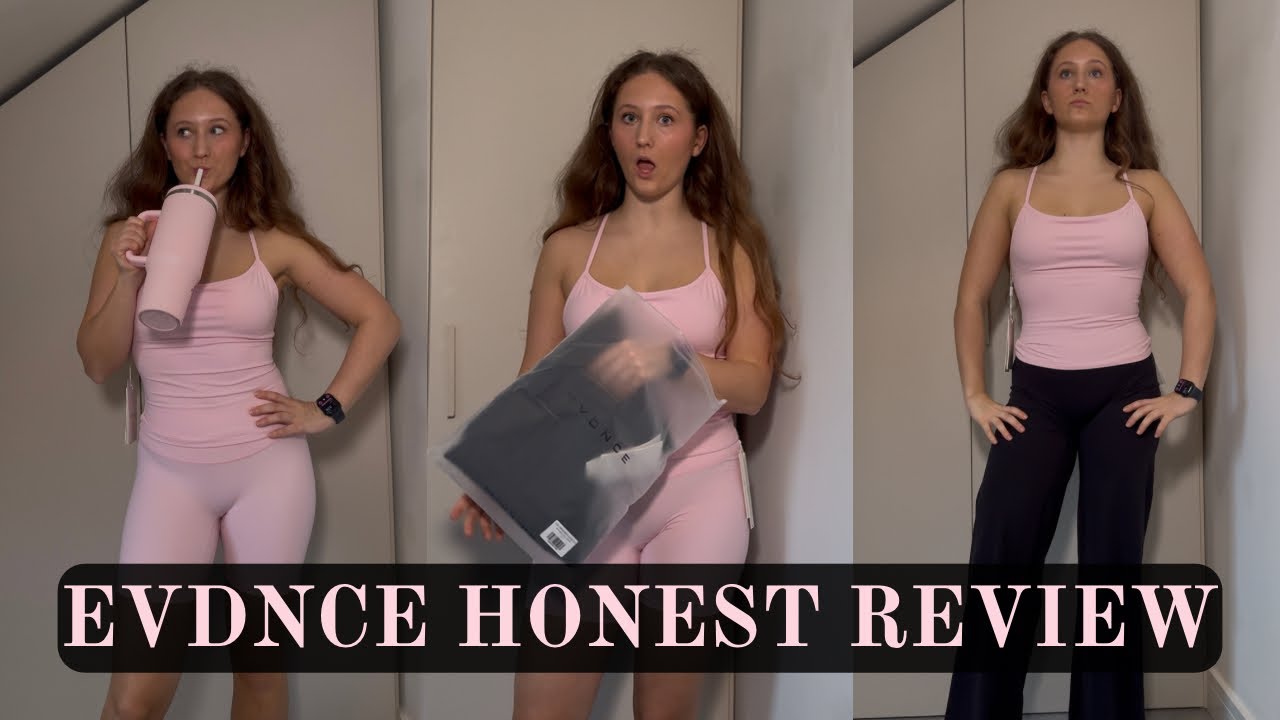 NEW activewear company EVDNCE: try on haul and first impressions