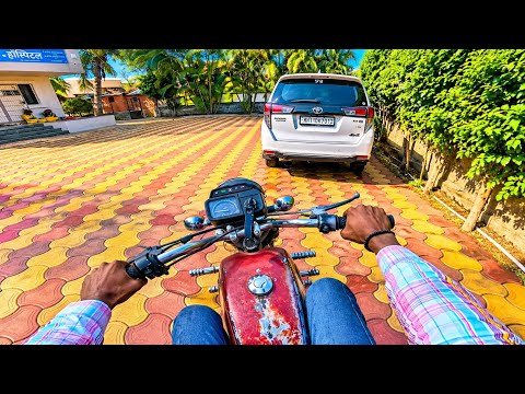 🏍️ Suzuki Bike POV Ride | Realistic Handlebar View & Relaxing Riding ASMR 4K