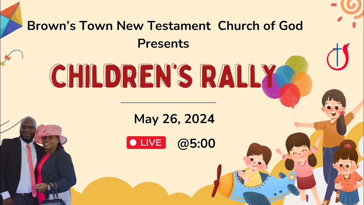 Children's Rally Online Children Rally Service|| Rev Dr Stenneth Davis || May 26, 2024 ...