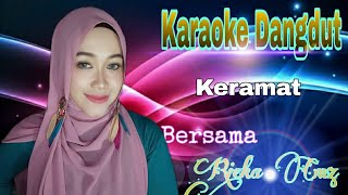 Keramat | Rhoma Irama | Karaoke Dangdut Duet Bersama Rieka Cmz