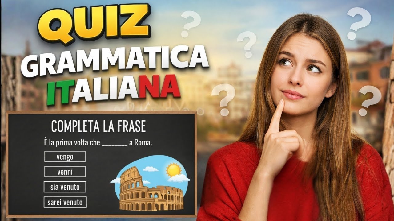 Riesci a Coniugare Tutti i Verbi? Solo per Veri Esperti! 🧠🔥