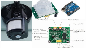 PIR MOTION SENSOR + ARDUINO[HOW PASSIVE INFRARED MOTION SENSOR WORKS AND HOW TO USE IT WITH ARDUINO]