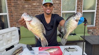 Catch & Clean - Part I - GIANT Pre-Spawn East Texas SLABS | So Many BIG Crappie LIMITS Caught