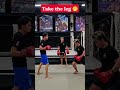 Take the leg 🤭 #muaythai #kickboxing #parody #funnyvideo #memesvideo