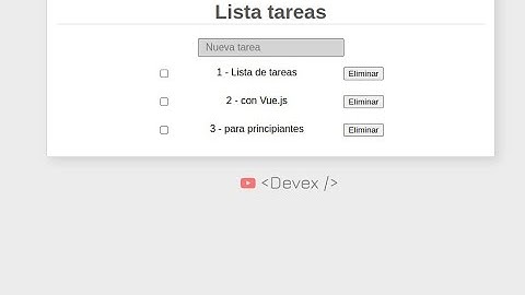 Lista de Tareas Vue.js | Tutorial para Principiantes 🚀