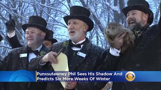 Punxsutawney Phil Sees His Shadow, Predicts Six More Weeks Of Winter