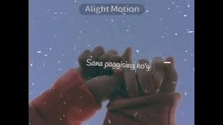 Parang kailan lang ay hawak mo'ko sa kamay..
