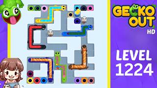 Gecko Out Level 1224 Solution Walkthrough