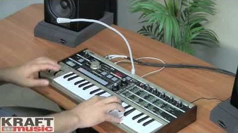 Kraft Music - Korg microKORG Demo with Rich Formidoni