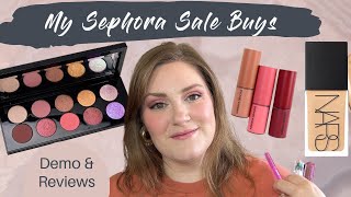 TRY ON HAUL: SEPHORA SALE HAUL ft. Pat McGrath Huetopian Dream & Natasha Denona Puff Paints