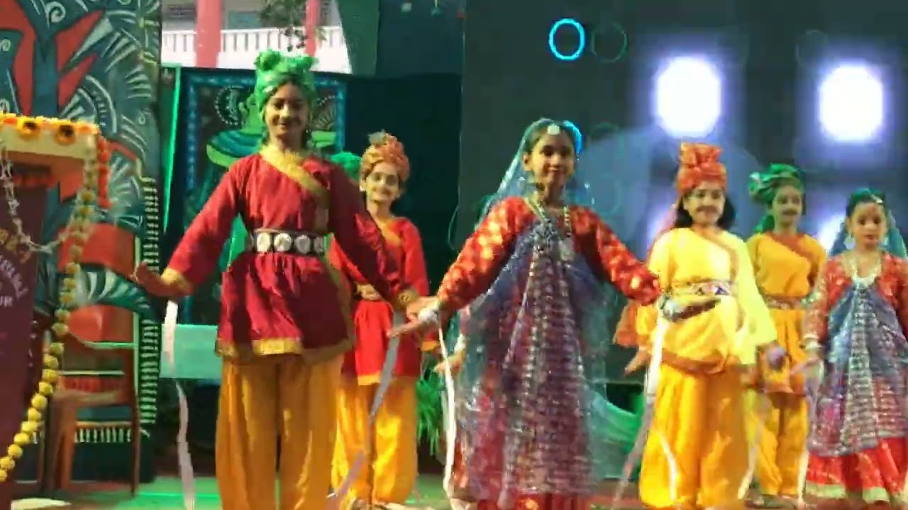 Rajasthani puppet dance|| Annual day 2025 || Kharagpur IIT KV || Choreograph by Shreya Pramanik