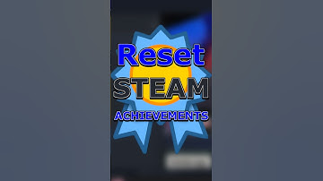 How To Reset Steam Achievements #achievement #steam