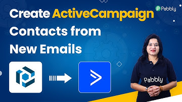 Create ActiveCampaign Contacts from New Emails using Email Parser by Pabbly Connect