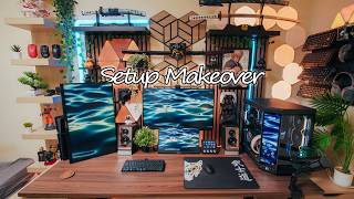 I Transformed my Gaming/Desk Setup Into My DREAM Gaming Setup!