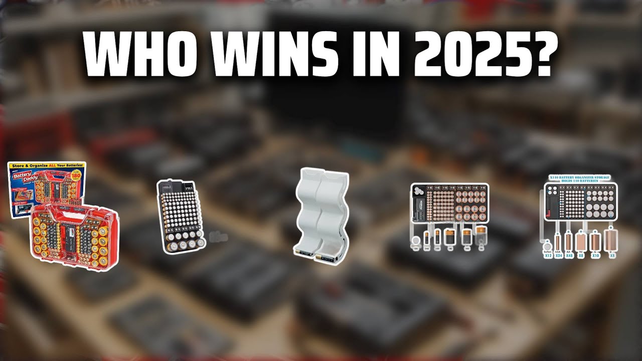The Top 5 Best Battery Organizer in 2025 - Must Watch Before Buying ...