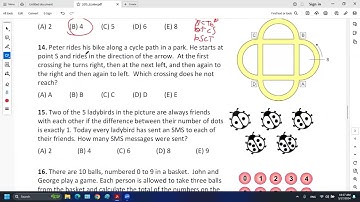 2015 Math Kangaroo Levels 3-4  Question #9- #16  袋鼠数学2015试题3-4年级，第九道题到第十六道题解析