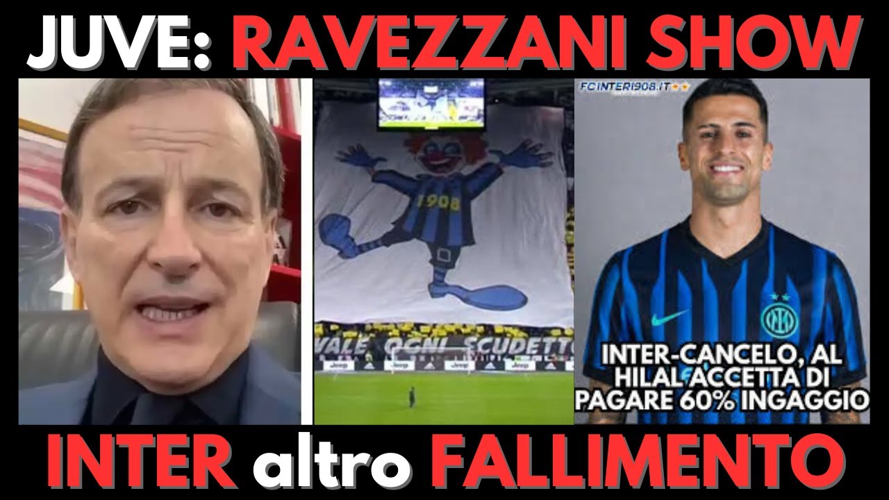 CALCIOMERCATO 🚨INTER che VERGOGNA altra BEFFA mancano i SOLDI. JUVE Ravezzani giornalismo CRIMINALE