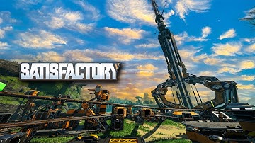 More SPAGHETTI and building a SPACE ELEVATOR?! | Satisfactory 1.1 (Ep. 04)