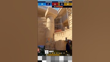 POV M0NESY 1 VS 3 CLUCH ON ANUBIS #shorts #cs2