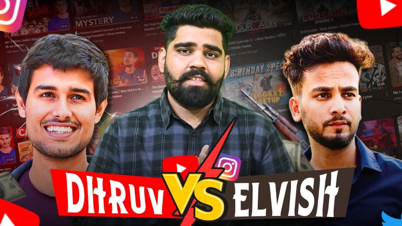 Dhruv Rathee Vs Elvish Yadav : The Final Countdown #elvishyadav #dhruvrathee