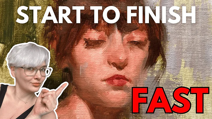 How I Paint a Portrait in Oils in ONE SITTING! (Alla Prima Method) thumbnail