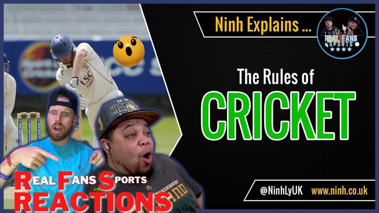 AMERICANS REACT TO THE RULES OF CRICKET BY NinhLyUK REACTION