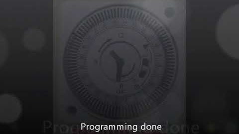 FM1 QT Timer Programming Video tutorial