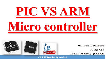 PA 6.3 PIC vs ARM Microcontroller Comparison with Examples