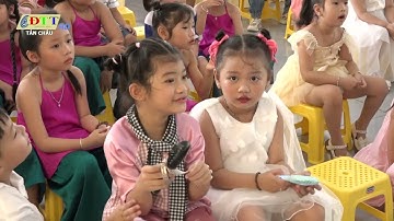 TRƯỜNG MẦM NON CHÂU PHONG TỔ CHỨC LỄ TỔNG KẾT VÀ ĐÓN NHẬN BẰNG TRƯỜNG ĐẠT CHUẨN QUỐC GIA MỨC ĐỘ 1