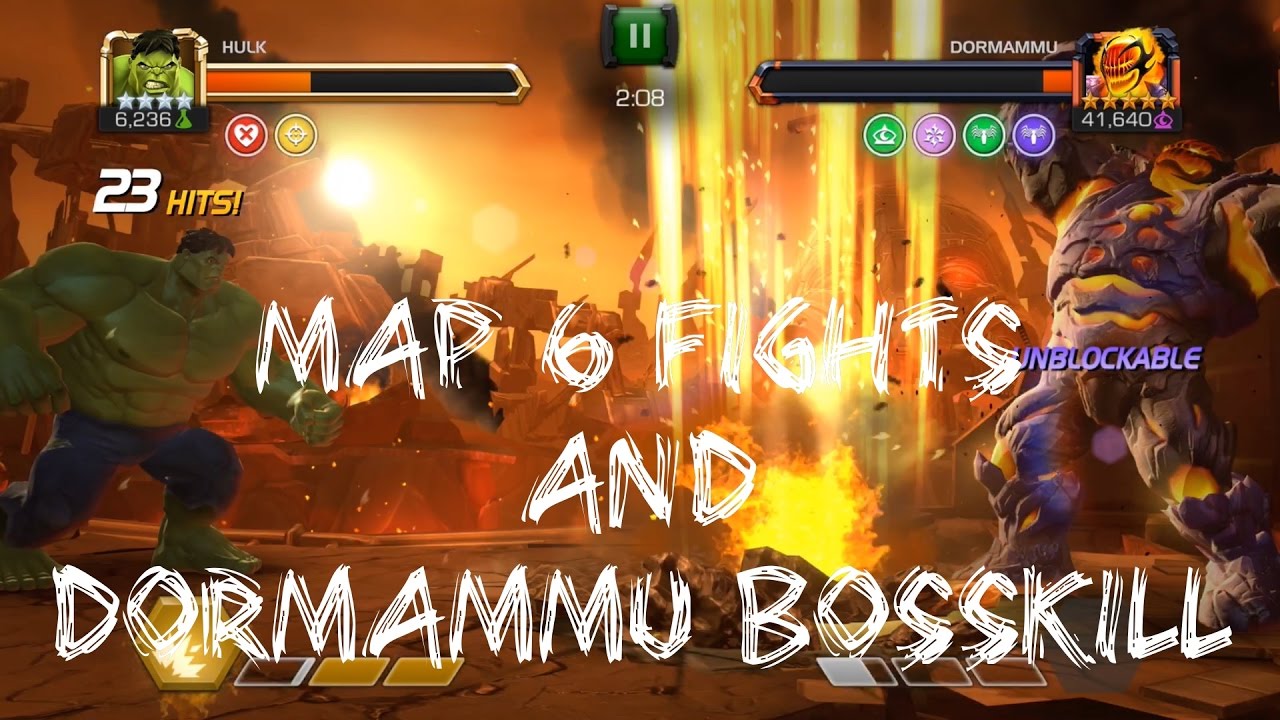 Alliance Quest - Map 6 Full Paths & Dormammu Boss Kill | Marvel Contest of Champions
