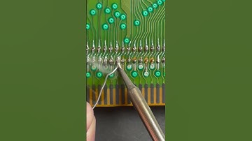 How do you check and repair broken traces on a PCB