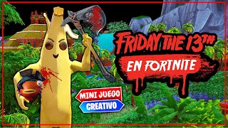 NUEVO MAPA *VIERNES 13 EN FORTNITE*  (MINIJUEGO CREATIVO)