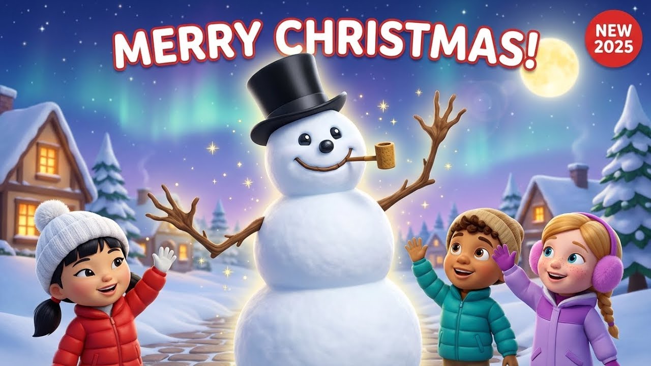 Frosty the Snowman Christmas Song 🎄 | Merry Christmas Kids Nursery ...