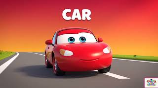 Learn Vehicles for Kids | Car, Bus, Train, Airplane &amp; More 🚗 3D Animation for Toddlers @CoComelon