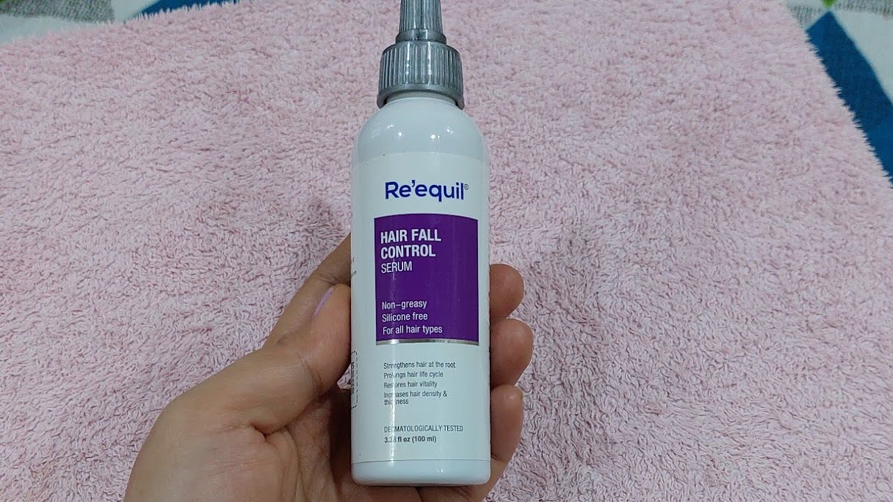 Re equil Hair Fall Control Serum YouTube