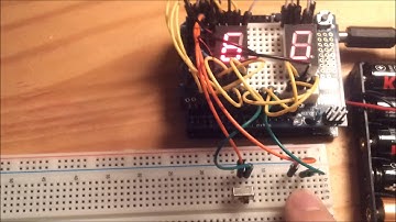 arduino 7 segment display dice