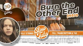 🎸 Billy Strings - Burn the Other End (Intro) 🟧 SLOW TUTO + Free TAB