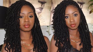 Simple Spring Twist Tutorial ft Outre Spring Twist Hair| Passion Twist, Protective Styles,