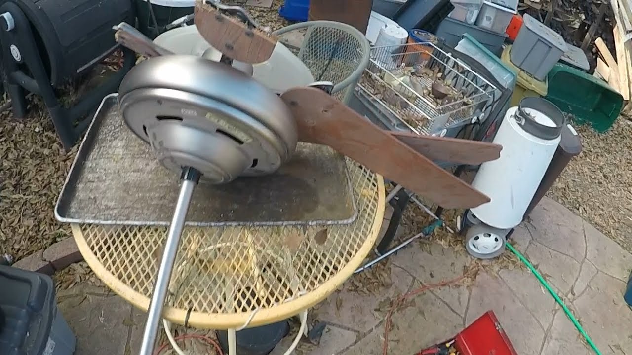 What is inside a Ceiling Fan? Scrap Metal YouTube