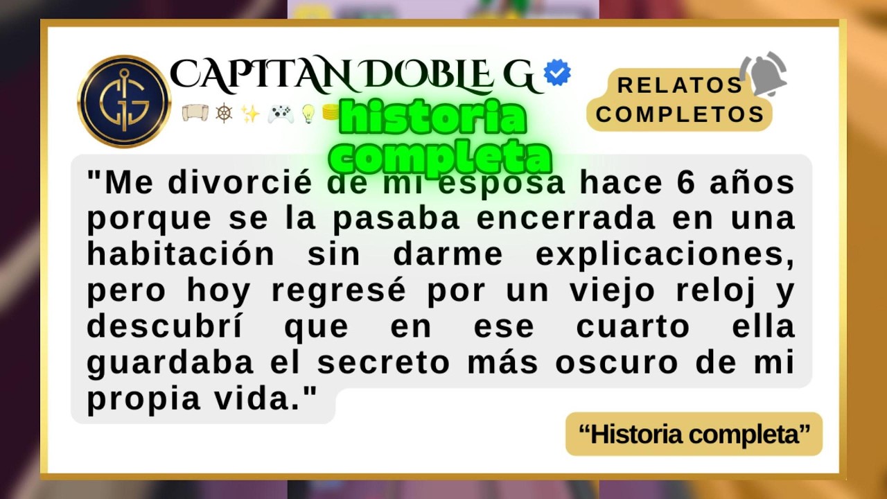 ¡DESCUBRÍ SU SECRETO 6 AÑOS DESPUÉS! 🕰️💔 Pensé que ella estaba loca |  HISTORIA COMPLETA.