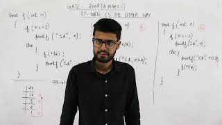 Gate 2008 pyq C Programming |Consider the code written in C:void f (int n){if (n=1) printf ("%d", n)
