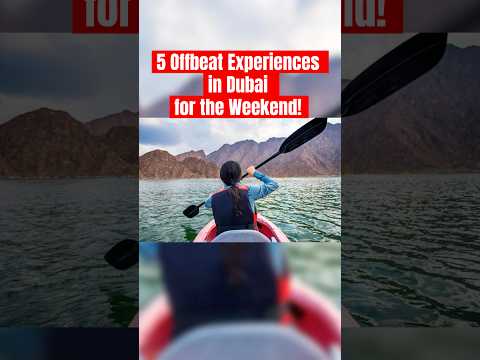 Dubai's Wildest Weekend Adventures!